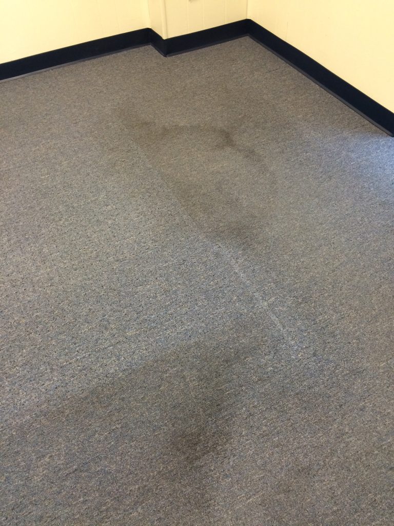 dirty commercial carpet